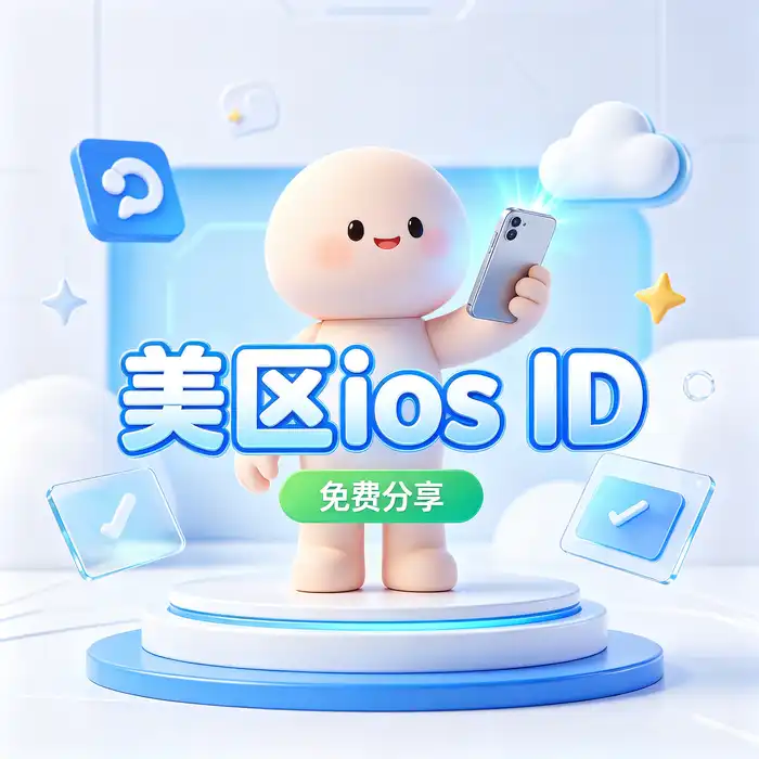 Apple美国账号创建步骤与独立账户管理概念图